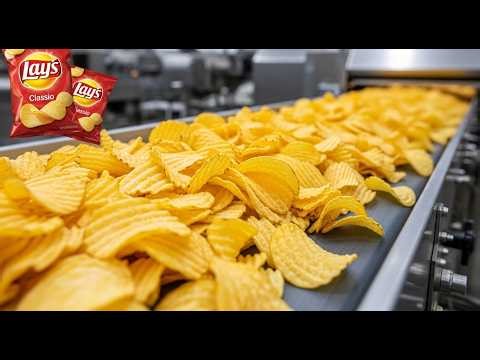 How lay's potato chips are made in factory | Step by Step Process