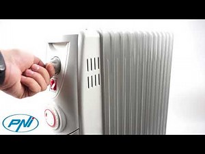 Calorifer electric cu ulei PNI Turbo Heat 2900W 13 elementi 3 trepte Ventilatie Timer Termostat