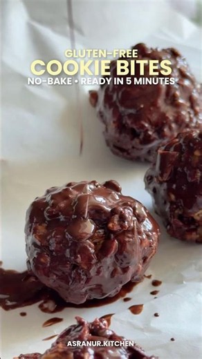 Gluten-Free Cookie Bites (no-bake & ready in 5 minutes)