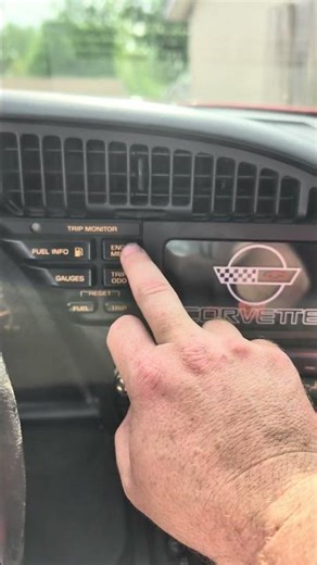 How to reset oil life monitor 1993 C4 Corvette LT1