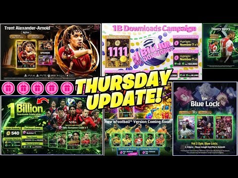 🚨 Upcoming OFFICIAL Packs! 😱 ShowTime, Epics & New Manager | Thursday update leakes eFootball 2026