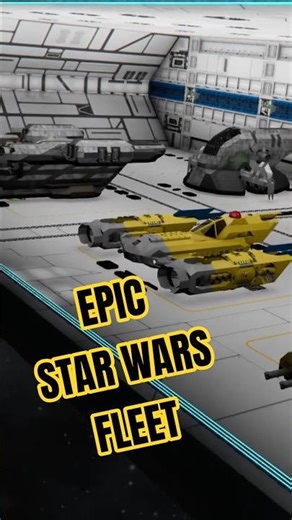 Building the ULTIMATE Star Wars Fleet in Space Engineers!