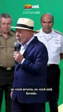 Lula: 'There are madmen in the world wanting to start a war, we must look after our Defense'