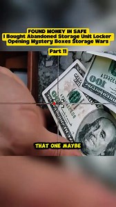 4.5K views · 15 reactions | FOUND MONEY IN SAFE I Bought Abandoned Storage Unit Locker Opening Mystery Boxes Storage Wars #treasure #hunter #storage #storageunit #storagewars #safe #money | Nylonbea | Facebook