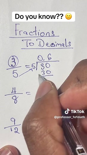 Converting Fractions to Decimals Made Easy