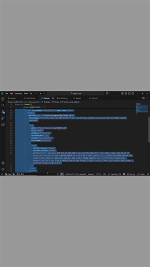 Day 12 | Redux Toolkit Todo App 🧰⚛️ | Add, Toggle, Delete | #shortsvideo #coding #webdesign #react