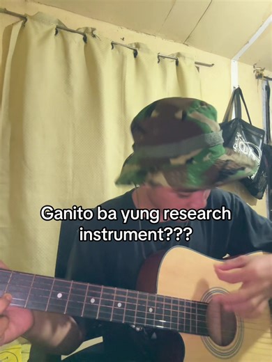 Ganito Ba Yung Research Instrument?