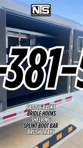 Just Arrived: 2025 Platinum 5 Horse with Trainers Split Tack! This trailer was built to make your life easier, with a setup that gives you the space and storage you need without sacrificing convenience. 📍 Available now at National Trailer Source – Atkins, AR! Brandon Oakley/ National Trailer Source Platinum Trailers | National Trailer Source