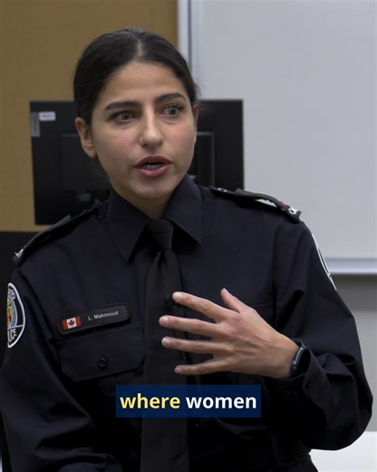 Toronto Police Service on Instagram: "Meet one of our newest officers, Constable Mahmoud. Last night, as her family and friends proudly watched, she graduated from Toronto Police College. Learn more about Constable Mahmoud and why she’s excited to start her career and is ready to make a positive impact in the community she serves."