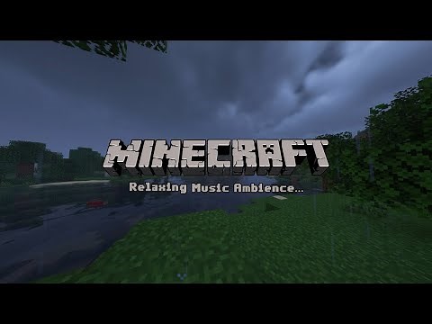 Calming Minecraft Music With Soft Rain Ambience