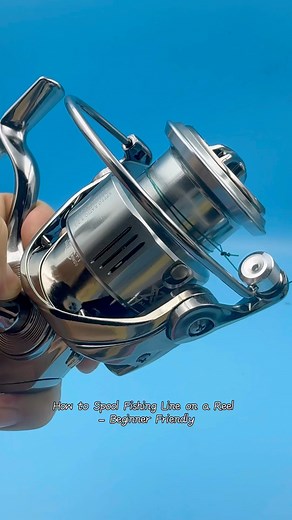 Beginner Guide｜How to Spool Fishing Line the Right Way #fishing #angler #钓鱼