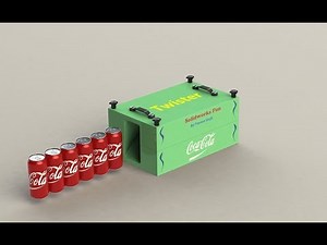 Solidworks animation: Product Twister Motion Study in Solidworks II Bottle Twister