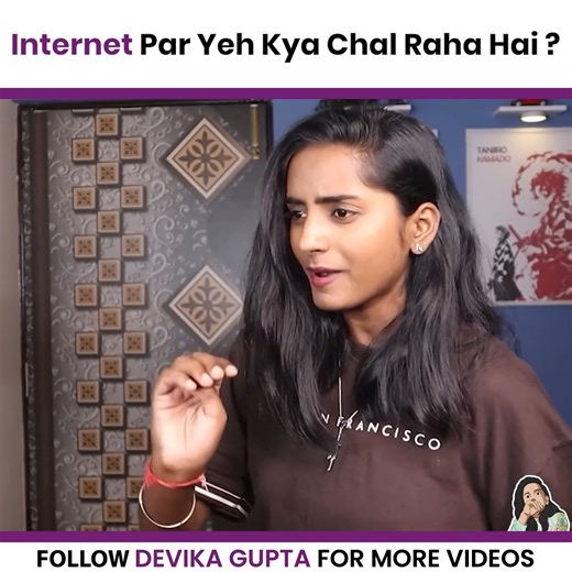 503K views · 3.8K reactions | Internet Par Ye Kya Chal Raha Hai? . . #fbviralvideo #fbvideo #devikagupta #roast #comedy #funny #entertainment | Devika Gupta | Facebook