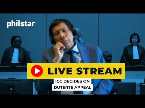 LIVE: ICC delivers ruling on Duterte appeal over jurisdiction (April 22, 2026)