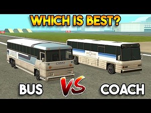 GTA SAN ANDREAS BUS VS COACH !