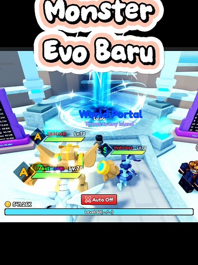 evo hydrolope #catchamonster #roblox