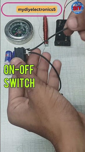 How to make An Electromagnet Compass Project at Home | Easy Way To Understand Science Working Model