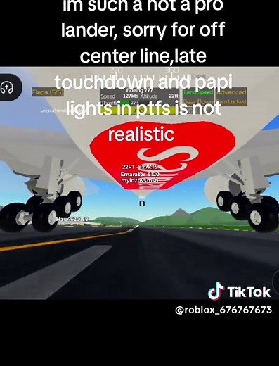 Butter Crosswind Landing Techniques in PTFS