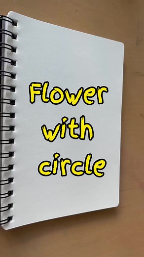 Part 334| Flower with circle #cr_tamaramichael #reelsviral #drawerslide #acrylicpainting #sketchbook #paint #drawinglessons #watercolor #illustration #love #Drawing #Drawinglessons | Painting Techniques
