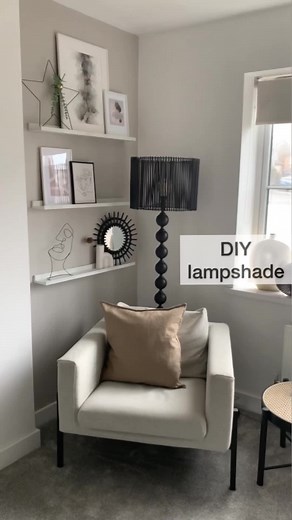 DIY Lampshade Upcycling: Transforming an Old Floor Lamp