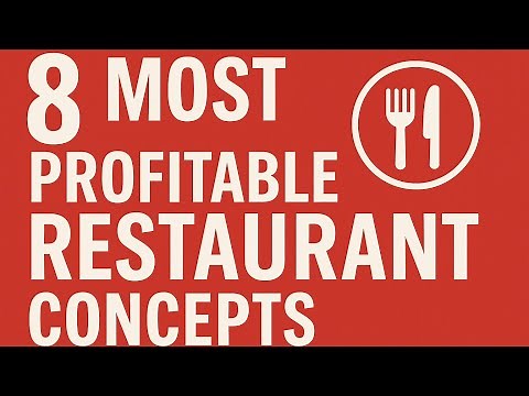 8 Most Profitable Restaurant Concepts 2025