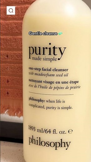 philosophy mega-size 64oz purity facial cleanser | QVC