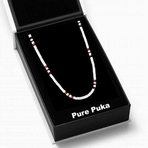 Authentic White Puka Shell Necklace - Etsy