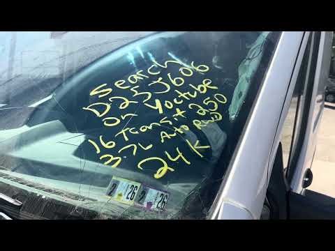 D25J606 2016 Ford Transit 250 3 7L Test Video