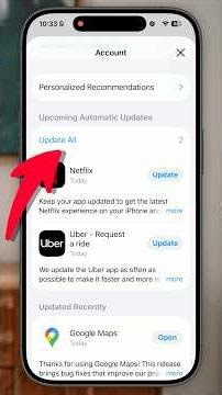 How To Update Apps On iPhone