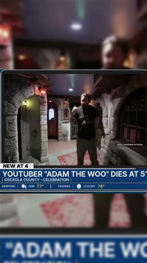 YouTube star "Adam the Woo" dies in Florida