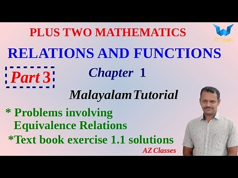Relations and Functions/Part 3/Text book exercise 1.1 solutions/AZ Classes/plus two mathematics