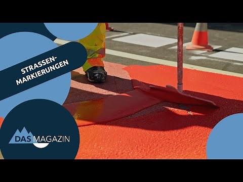 Straßenmarkierungen: Wie kommen diese auf den Asphalt?