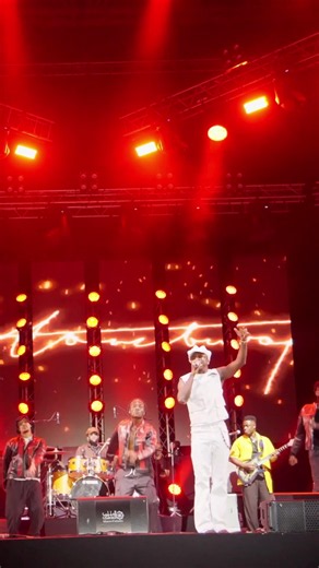 Stonebwoy performing Everlasting live at Festival Mawazine, Rabat