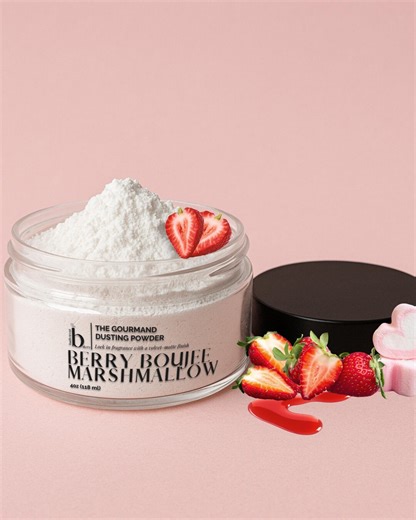 Berry Boujee Dusting Powder - Vegan Talc Free Scent Layering Body Powder 4oz Jar - Etsy Canada