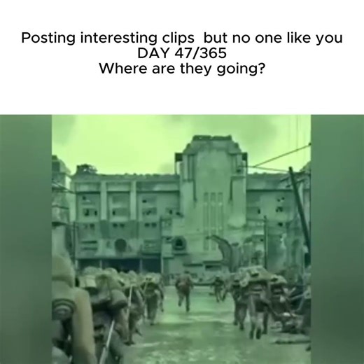 Where are they going?｜Action War Scene