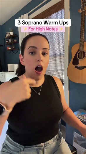 3 Easy Soprano Warm Ups For High Notes #coloratura #singing