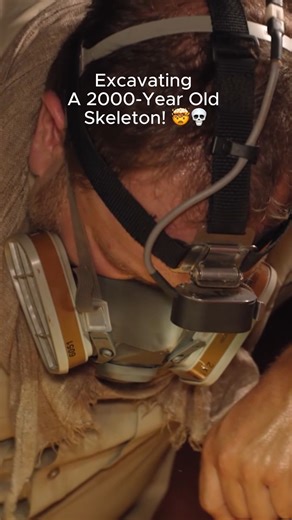 Digging up some ancient bones...🦴 #ExpeditionUnknown | Discovery Channel UK