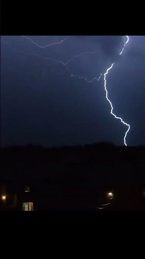 slow motion thunderstorm vedio #thunderstorm #shorts #scary #nature