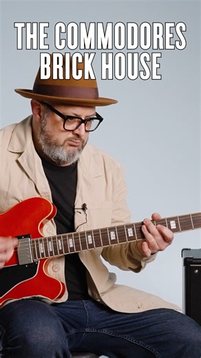 BRICK HOUSE by The Commodores #guitar #tutorial #guitarlessons | Marty Schwartz