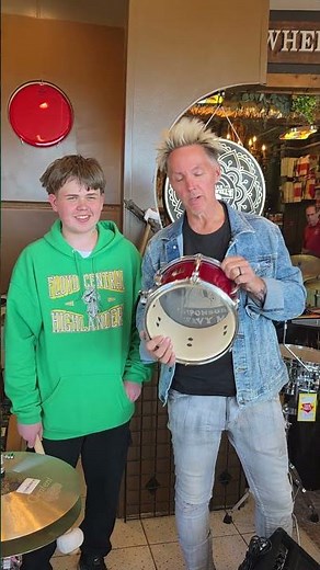 Gong Time - Carson w/ Tama Imperialstar complete kit in Candy Apple Mist 🍎 !