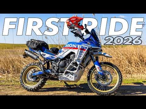 FIRST RIDE 2026 | You Won't Believe How This Transalp Looks Now
