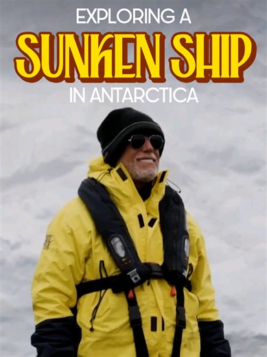 🚢🏞️ Embark on a historic expedition to witness the legendary wreck of the Endurance in Antarctica. . 🌟 Join us on this extraordinary expedition! watch the full adventure on YouTube! 🎥🔗 #AtlasWorldNavigator #AntarcticExpedition #cruiselife #Cruisetravel
