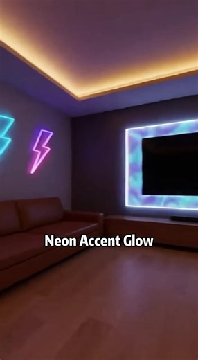 A Minimal Expression of Color That Enhances the Mood #Flowing color lights #Multicolor modes #Linear light aesthetics