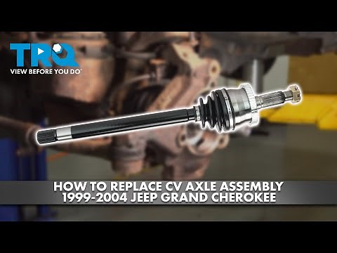How to Replace CV Axle Assembly 1999-2004 Jeep Grand Cherokee