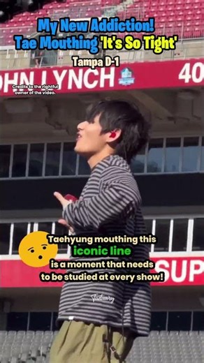 OMG! Taehyung and his 'It's So Tight'! #tampa #v #shorts