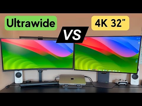 Ultrawide vs 4K Productivity — Is 32" monitor BETTER? (3440x1440 vs 3840x2160)