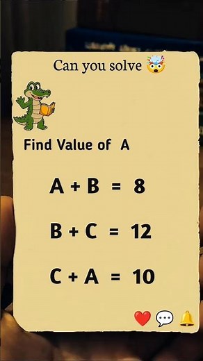 ALGEBRA PUZZEL #3
