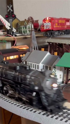 Mike’s Lionel Trains: Running The Trains Through Town. #train #shorts #fun #trending #subscribe #Usa