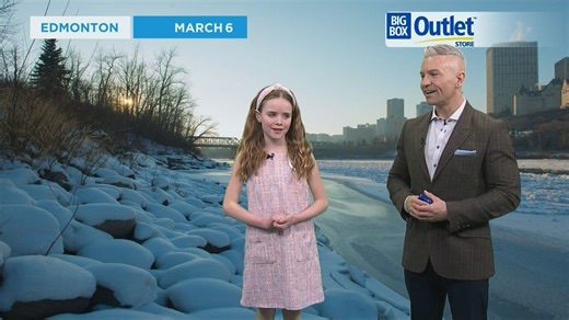 Meet Addilyn, who excels at math, baking, and now weather forecasts
