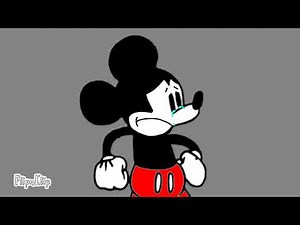 mickey mouse becoming sad